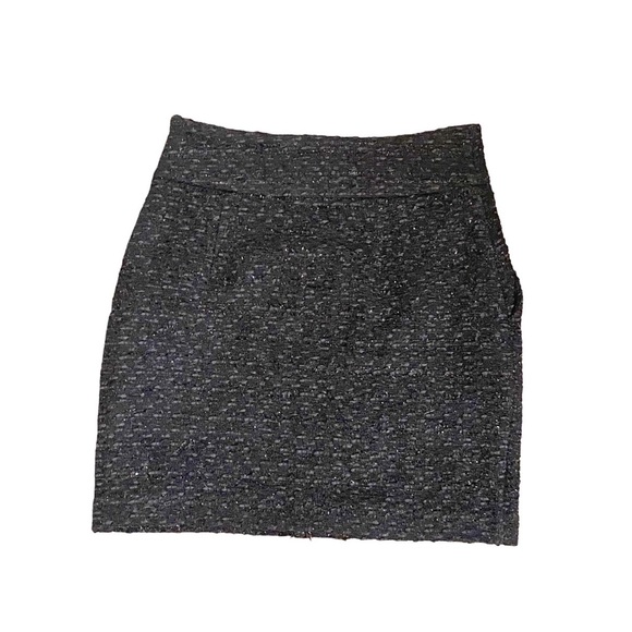 Uterque Tweed Textured Mini Skirt - Picture 4 of 6